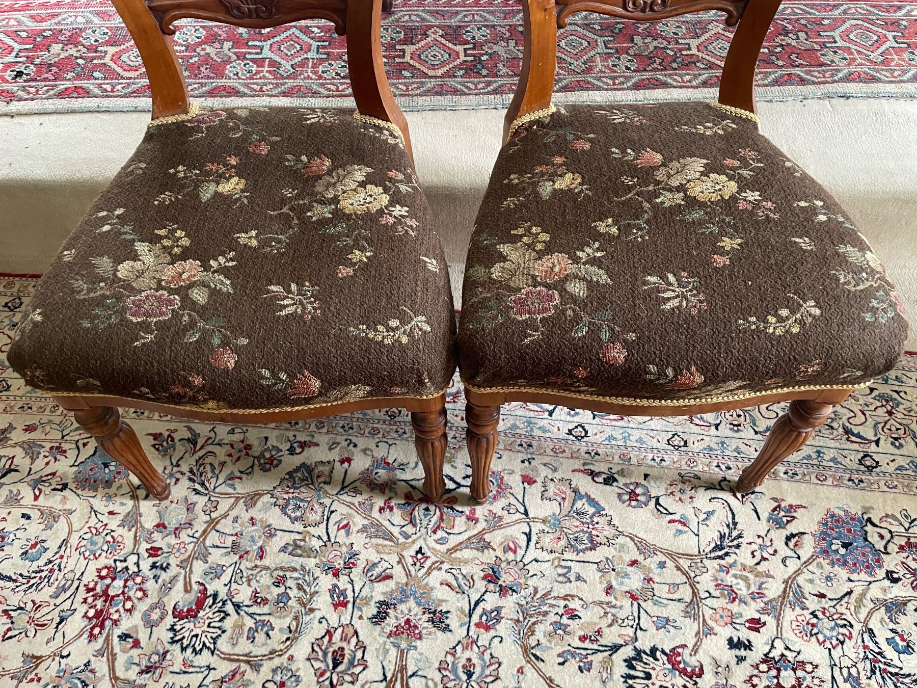 Chaises: 2 Antike Stühle Biedermeier – D'occasion à Volketswil par rubin74 1
