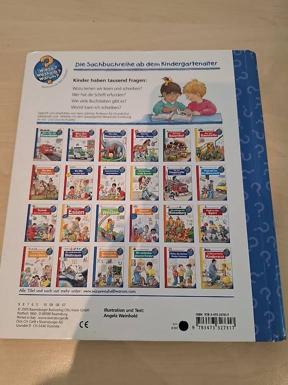 Bücher: Wieso Weshalb Warum Buchstaben – Gebraucht aus Männedorf von Einhornmama 1