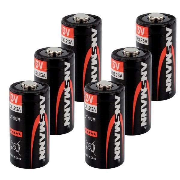 Caricatori & Batterie: Batterie Lithium CR123A 6x, Ansmann – Nuovo e nell'imballaggio originale da St. Gallen venduto da cointec 1