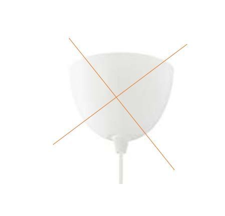 Ikea Lampadari & plafoniere: 2 Ikea Hängelampen MELODI, 28cm Durchmesser – Nuovo (secondo la descrizione) da Effretikon venduto da lenalisa63 4