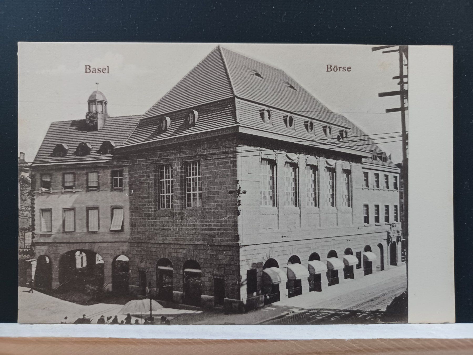 Ansichtskarten: Basel Börse – Gebraucht aus Aarau Rohr von mgvw