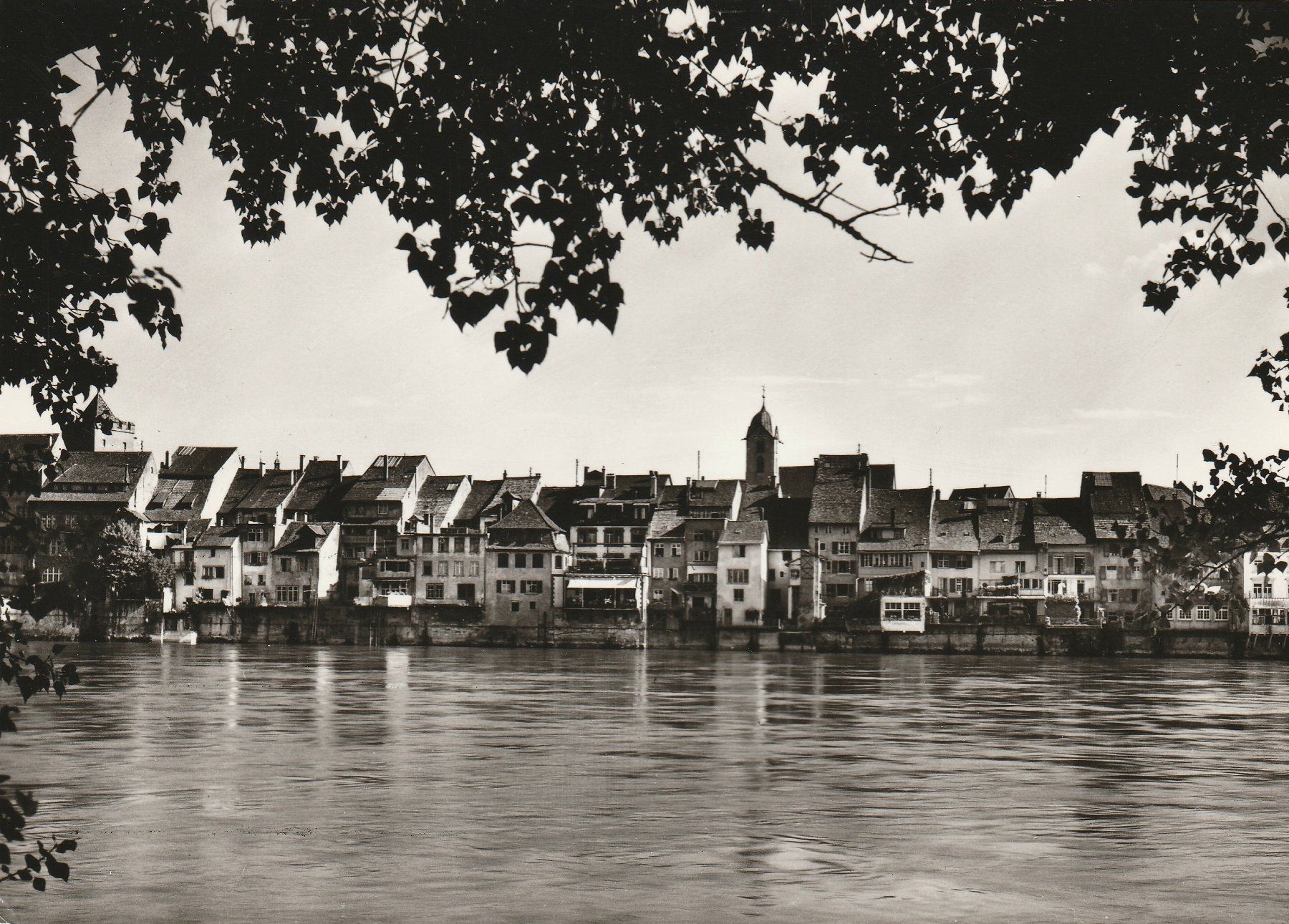 Cartoline postali: Rheinfelden.  Rheinseite – Usato da Fällanden venduto da Blausegelfliege