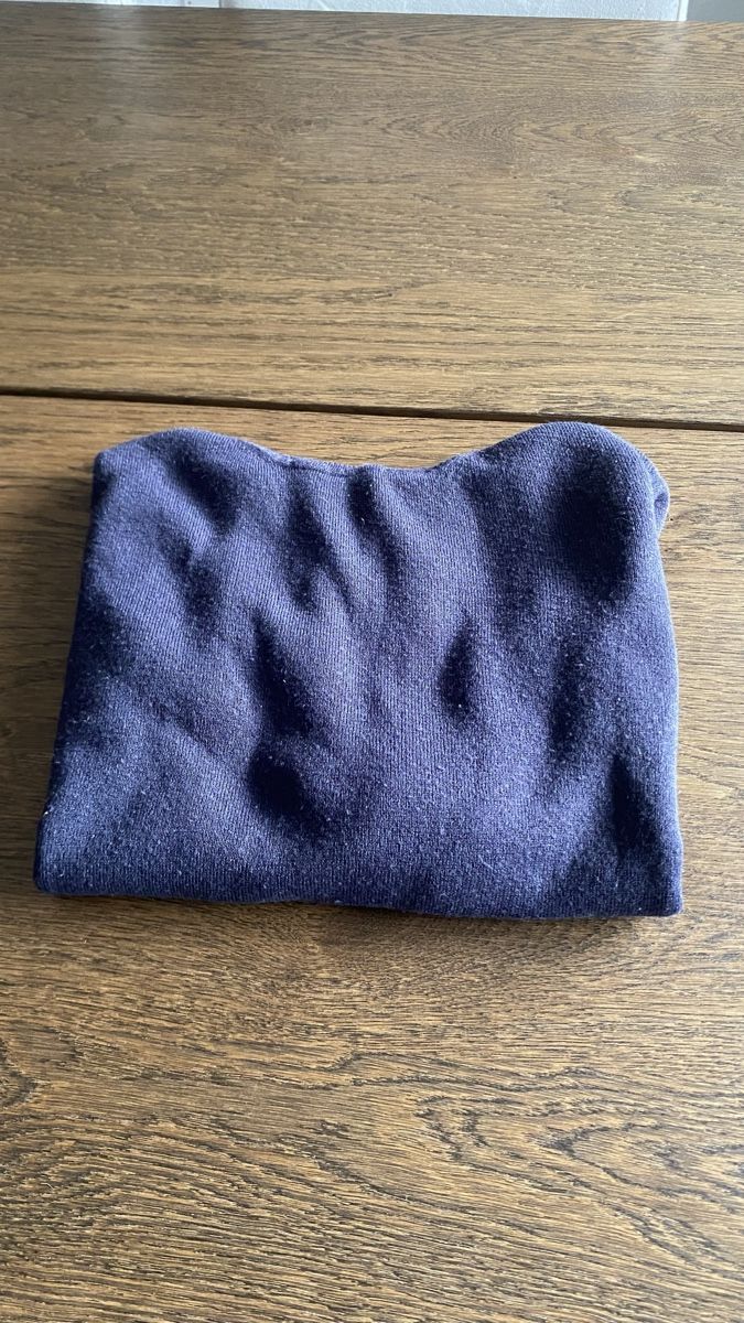 Pulls & Sweat-shirts: Rollkragenpullover Cashmere-Feeling dunkelblau Grösse M – D'occasion à Hochwald par _biene_ 6