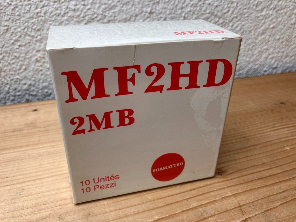 Dischetti: 10 Stk. Floppy Disk Disketten 1.44MB MF2HD in OVP – Nuovo e nell'imballaggio originale da Fislisbach venduto da Promo