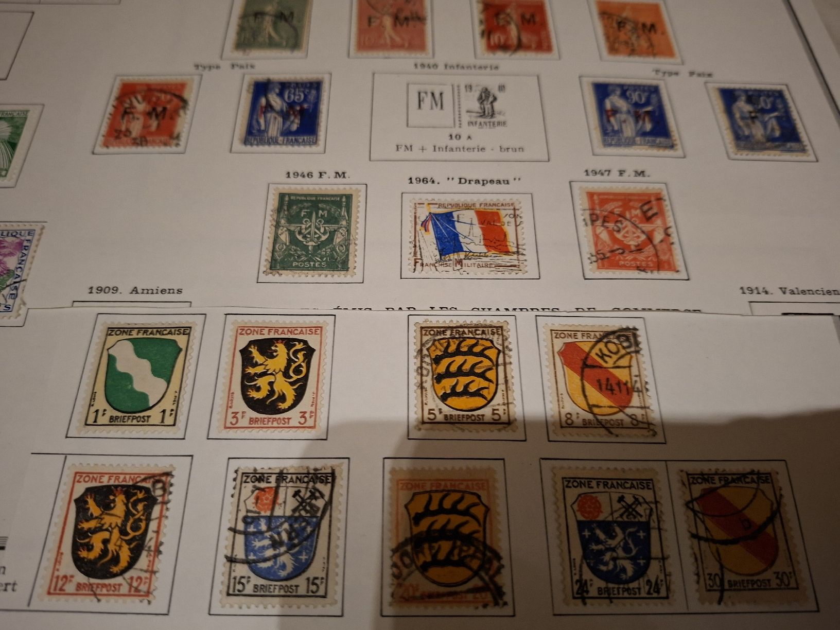 Tutti i francobolli: Lot Frankreich – Usato da Balgach venduto da SIMEON27 3