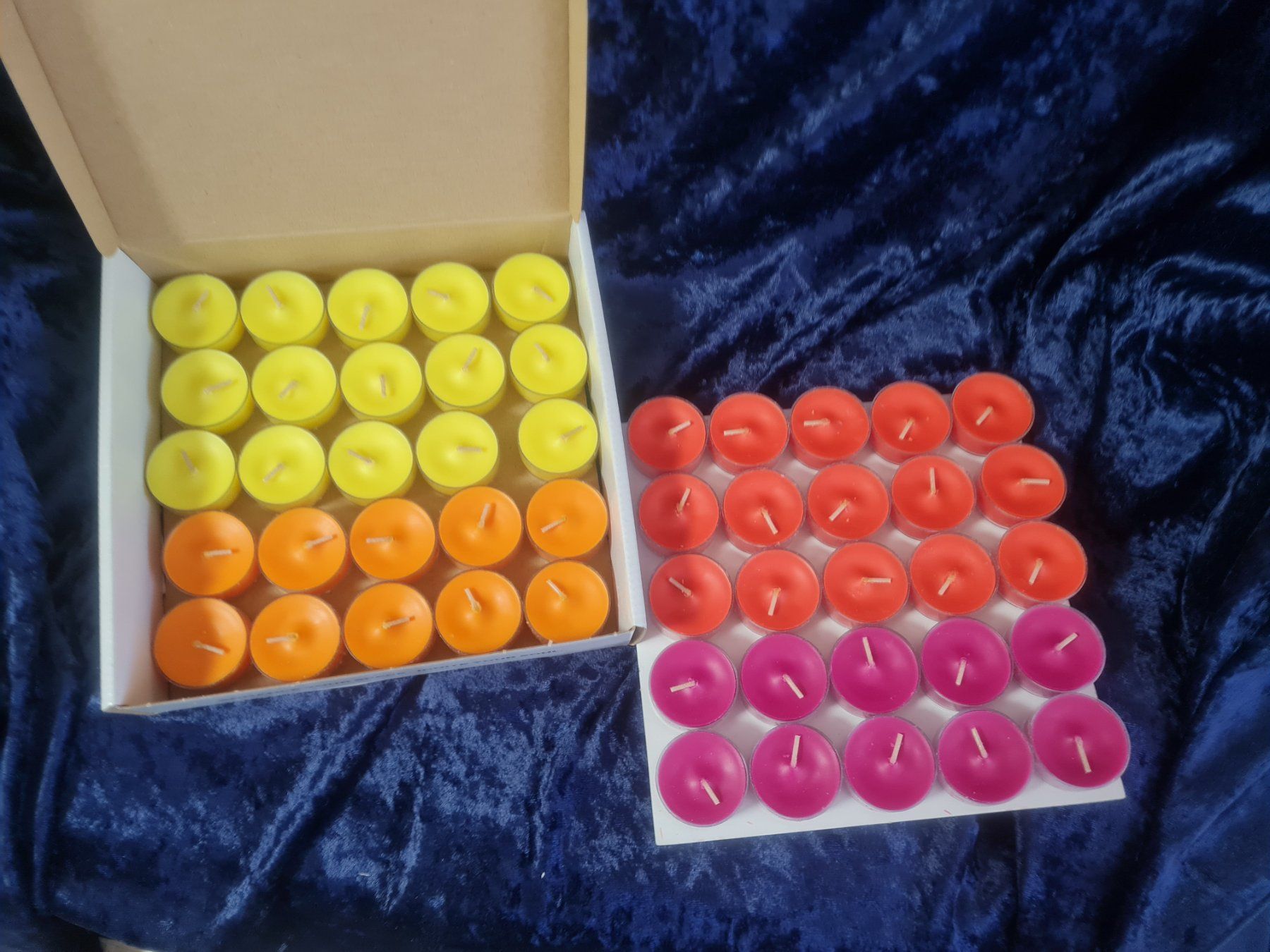 PartyLite - Teelicht-Box Colour Pop, 50 Teelichter (Neu und ...