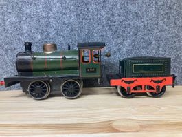 Märklin Spur 1 Dampflokomotive R 1021 mit Schlepptender grün