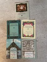 5 carnets croix rouge France 1962, 64, 65, 68 et 69