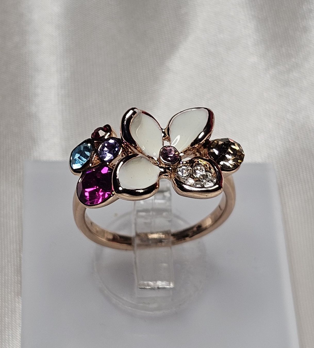 Ringe: Vergoldeter Ring Blume Gr. 18 – Neu (gemäss Beschreibung) aus Grenchen von dar_6d52