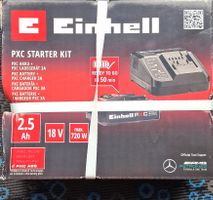 Einhell PXC Starter Kit 18V 2.5Ah batteria caricatore