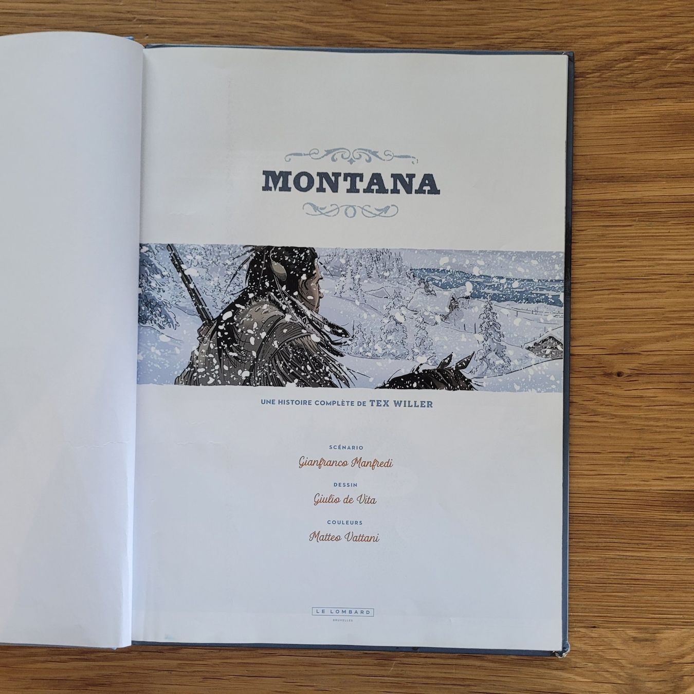 Fumetti: BD EO Montana Une Histoire Complète De TEX – Usato da Biel/Bienne venduto da Destockweb 1
