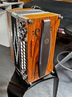 Steirische Harmonika, Alpengold, mit Koffer, wie neu