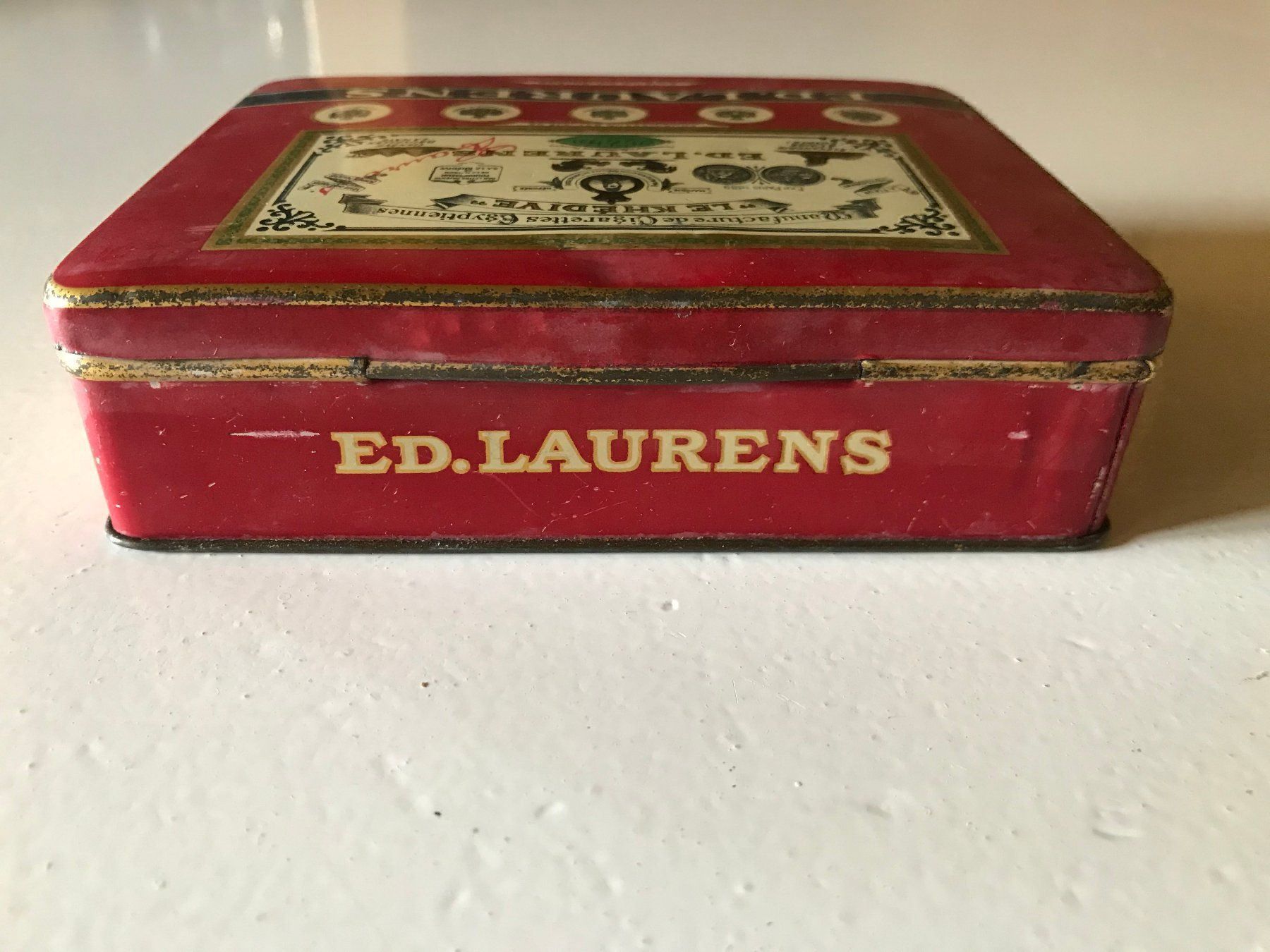 Tabacchi: Ancienne boite à cigarettes Ed.Laurens – Usato da Ste-Croix venduto da mjmg 6