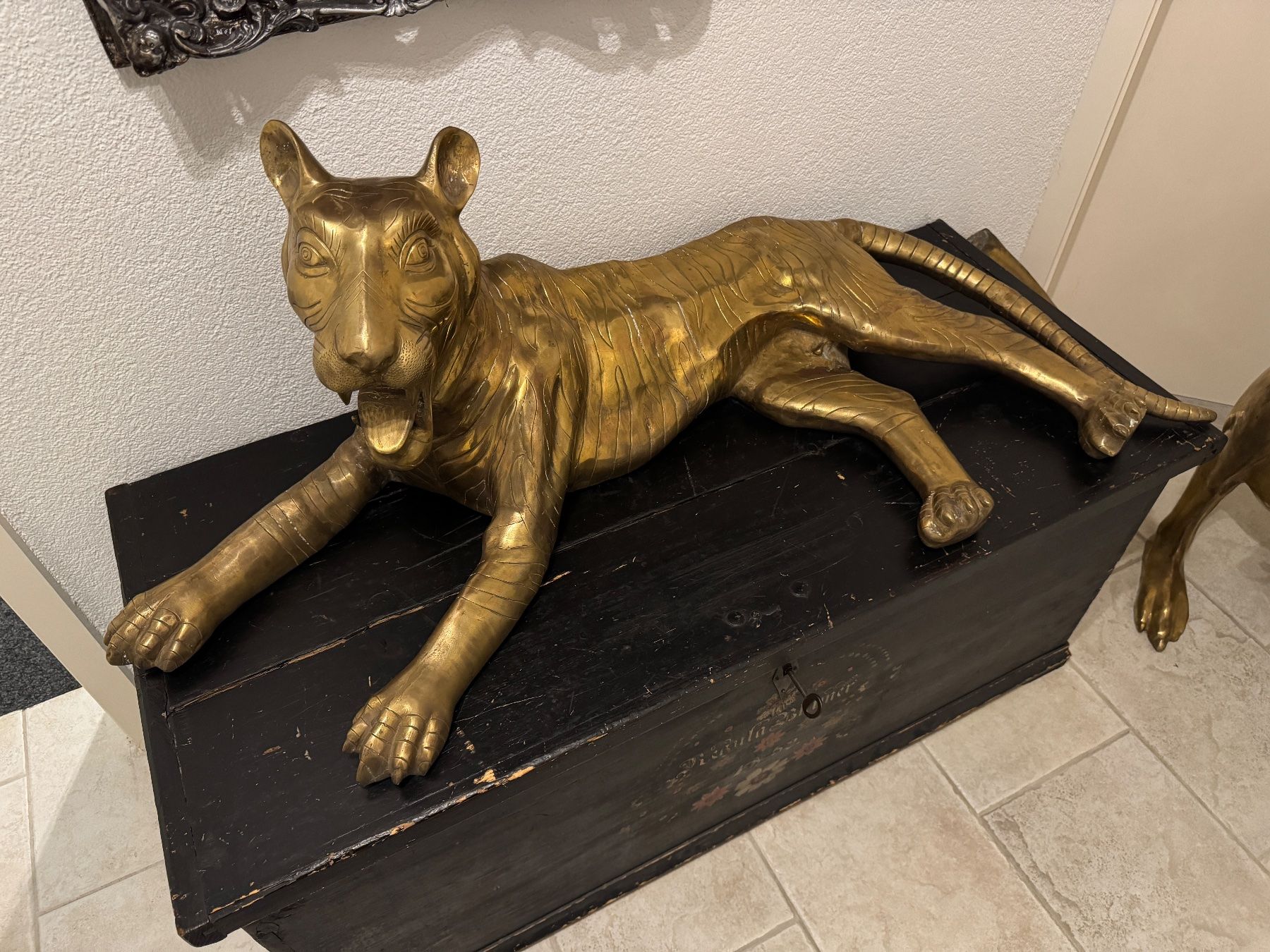 Sculture & Statue: Löwe Messing Skulptur 34 Kg – Usato da Horgen venduto da Auction-Kings 1