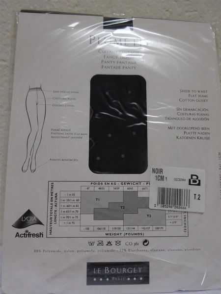 Strümpfe & Strumpfhosen: Le Bourget - Neue Strumpfhose - gemustert – Neu und originalverpackt aus Zofingen von Justizia_01 2