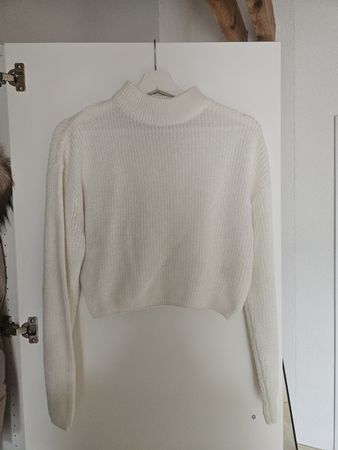 Pullover Divided H&M weiss Grösse S 