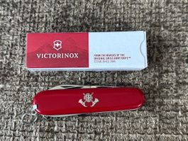 Altes Sackmesser VICTORINOX „Feuerwehrverein“ Rot TOP RAR