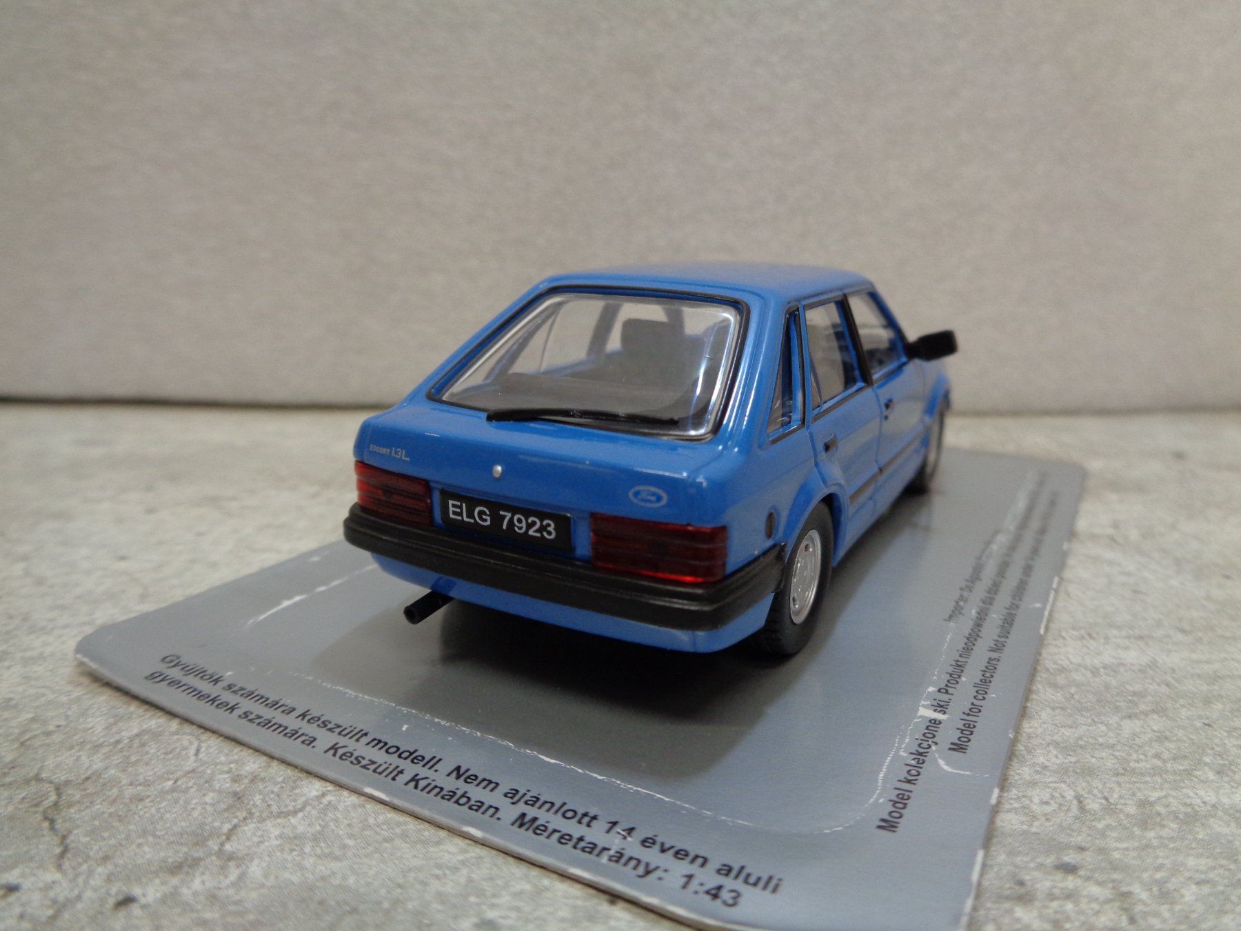 Ford Modellini d'auto: Ist 1:43 Ford Escort MK III – Nuovo e nell'imballaggio originale da Reconvilier venduto da rallycar 2