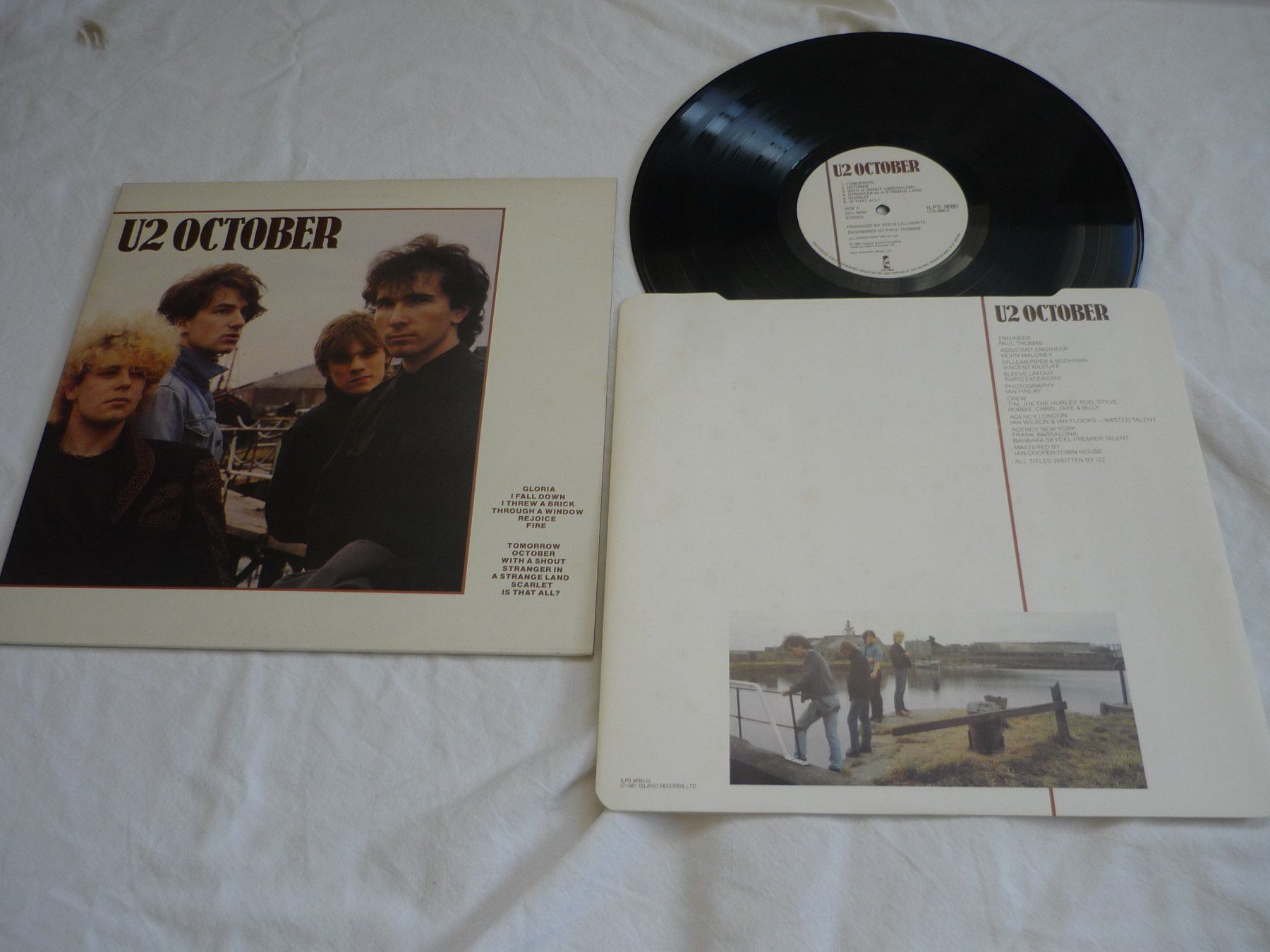 Dischi in vinile: 1x 12" Schallplatte - U2 october – Usato da Beringen venduto da Flatretriever 1