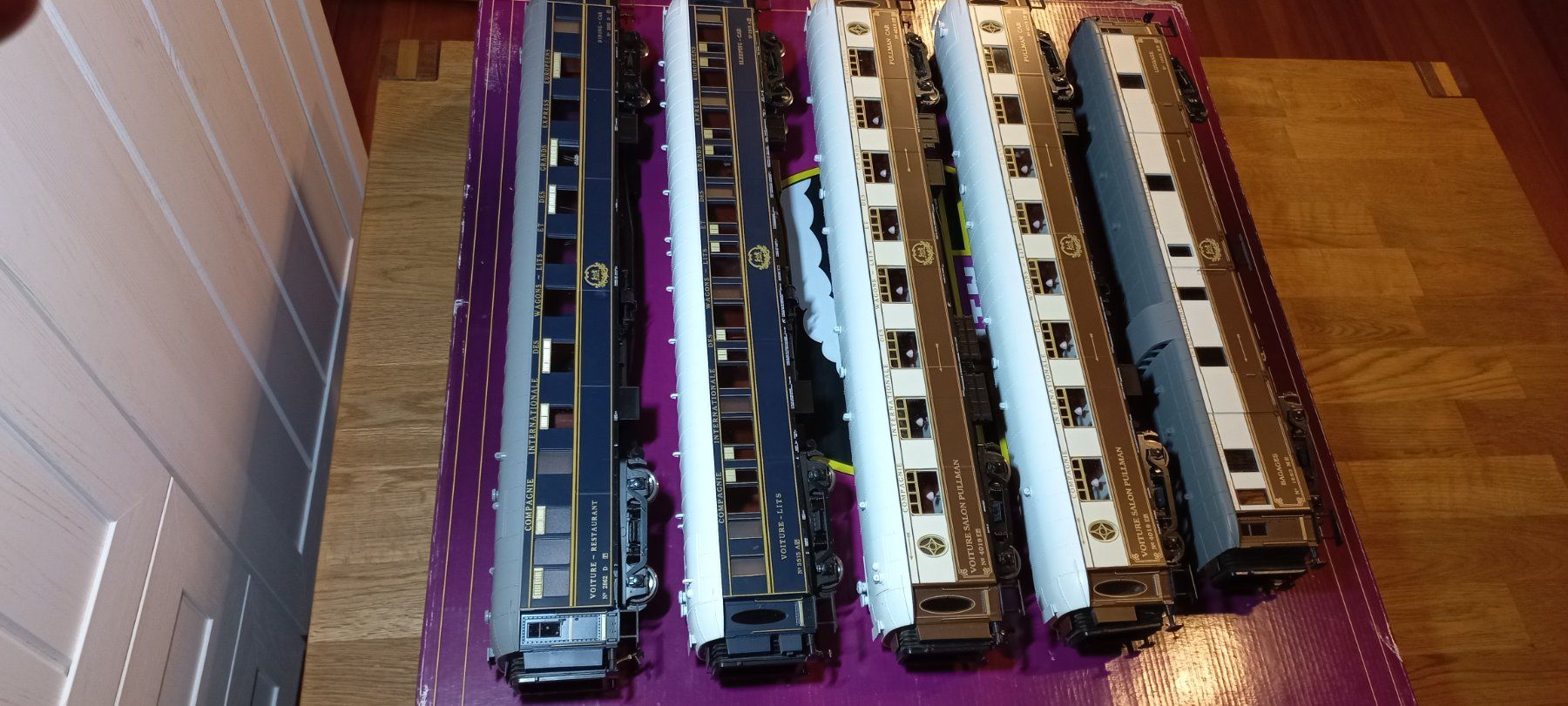 Modellini di ferrovie: M.T.H. Spur 0 Sncf CIWL / Pullman 5teilig – Usato da Olten venduto da bananariff 6