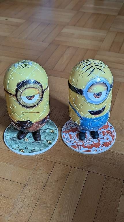Puzzle: 2 Minion Puzzle 3D Gratis – Usato da Trimbach venduto da Kulikop