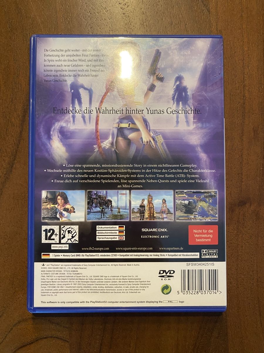 Spiele: Final Fantasy X-2 für PS2 – Gebraucht aus Thunstetten von Virus_33 3
