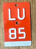 LU 85 - VELONUMMER - FAHRRADSCHILD - LU 85 - PLAQUE DE VELO