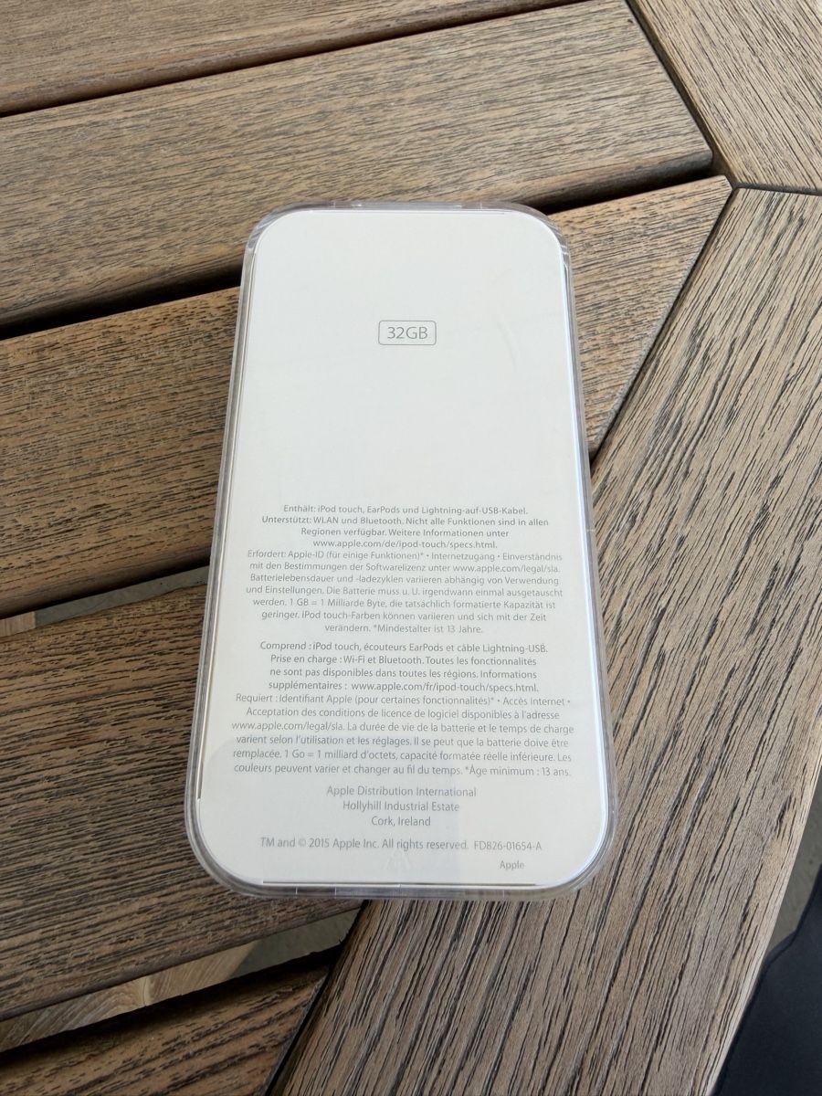 Apple Lettore multimediale portatile: Apple IPod touch Gold 32 GB 6. Generation WLAN & Bluetooth – Usato da Kreuzlingen venduto da Littelmisssunshine 2