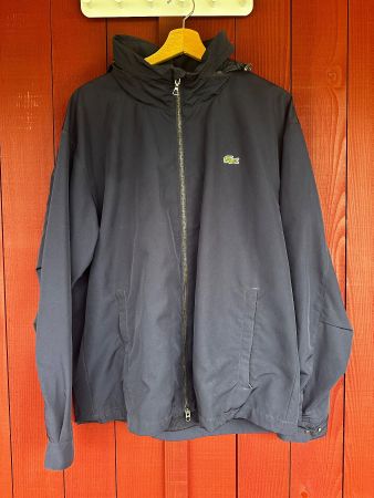Lacoste Regenjacke Gr. 54 (US L) Dunkelblau