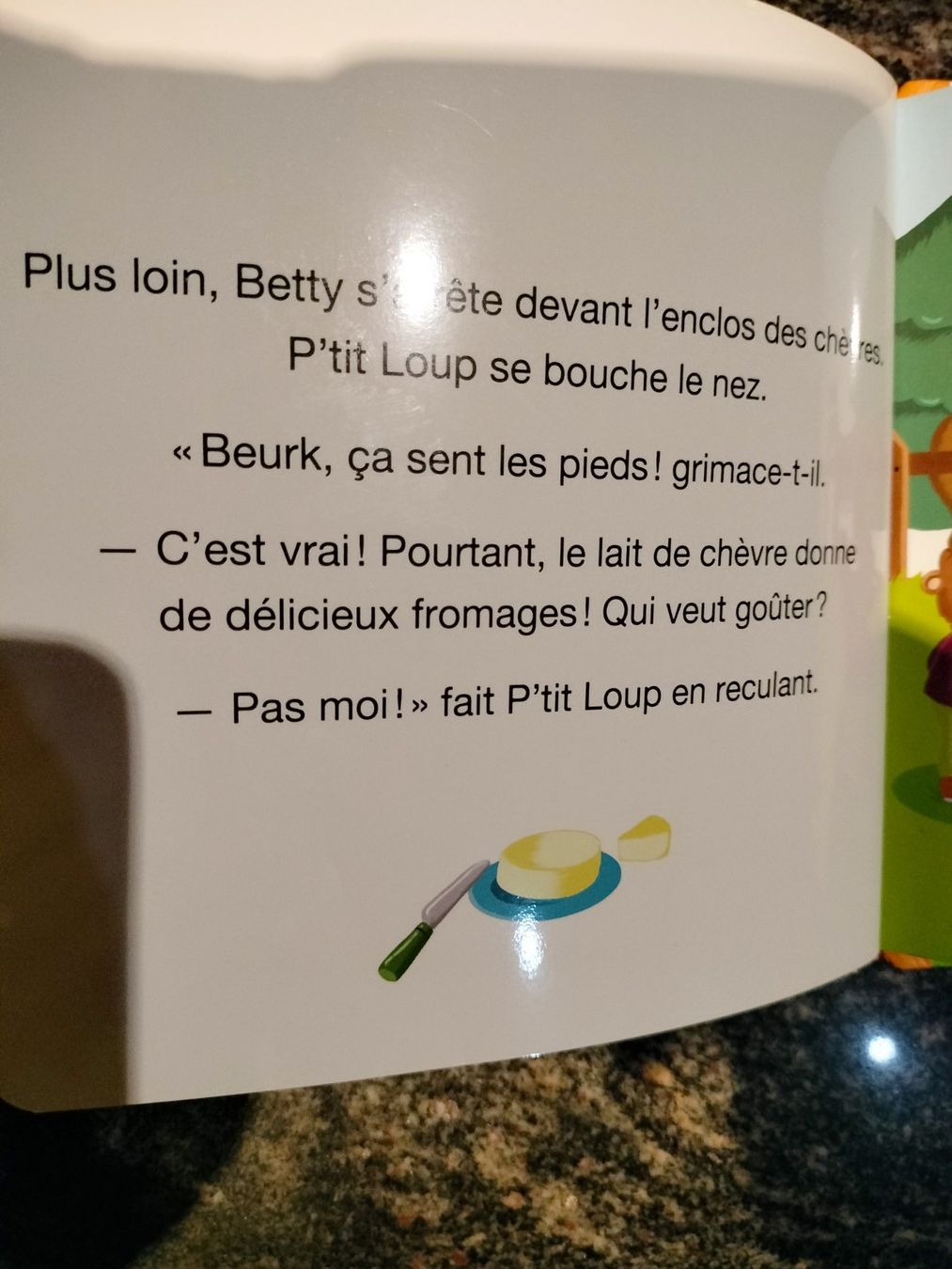 Bücher: P'tit loup visite une ferme – Gebraucht aus Cortaillod von rozinna 7