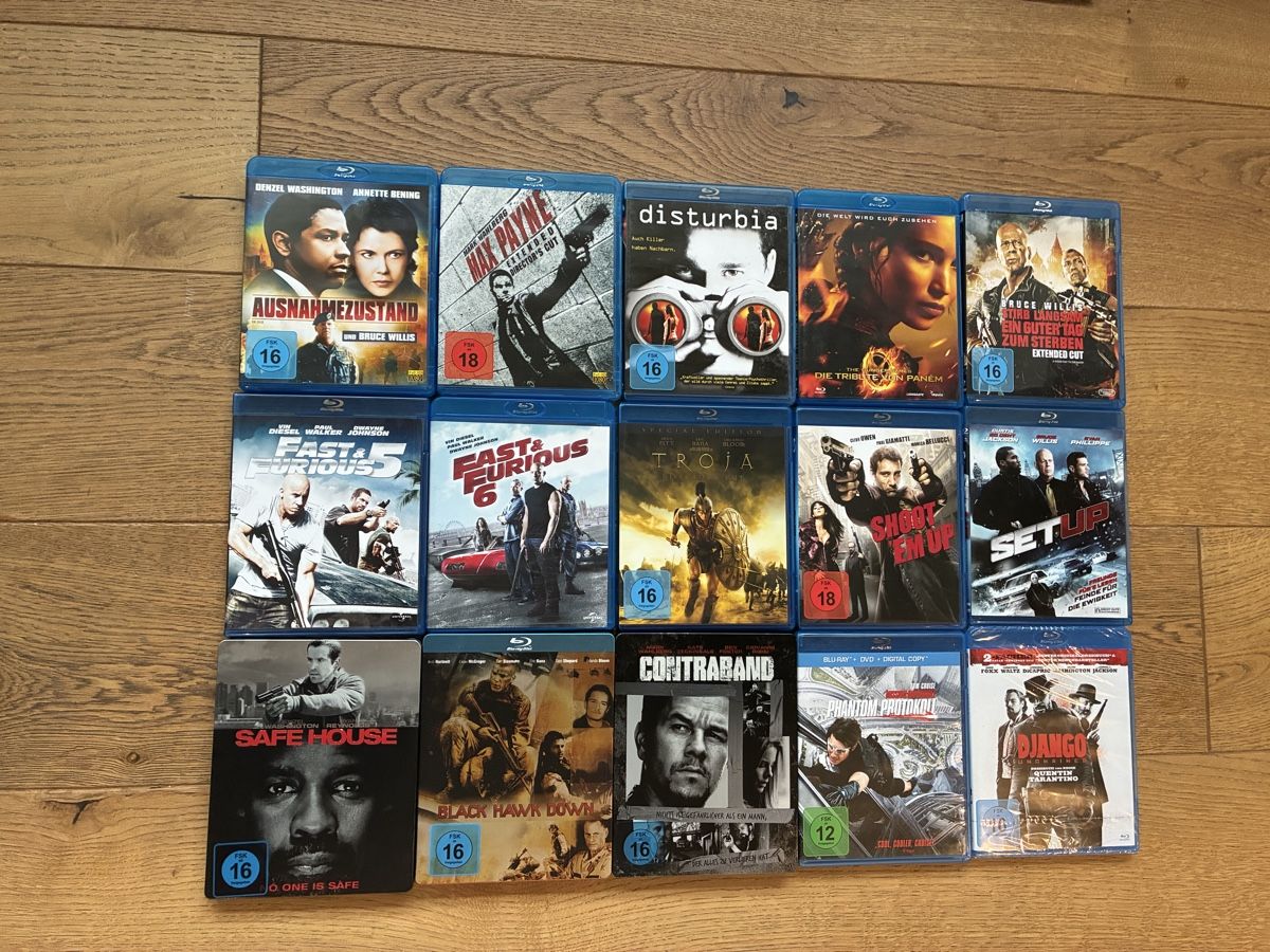 Tutti i DVDs: Grosse Blu-Ray Sammlung, 51 Filme – Usato da Mitlödi venduto da meyer-sabrina 2