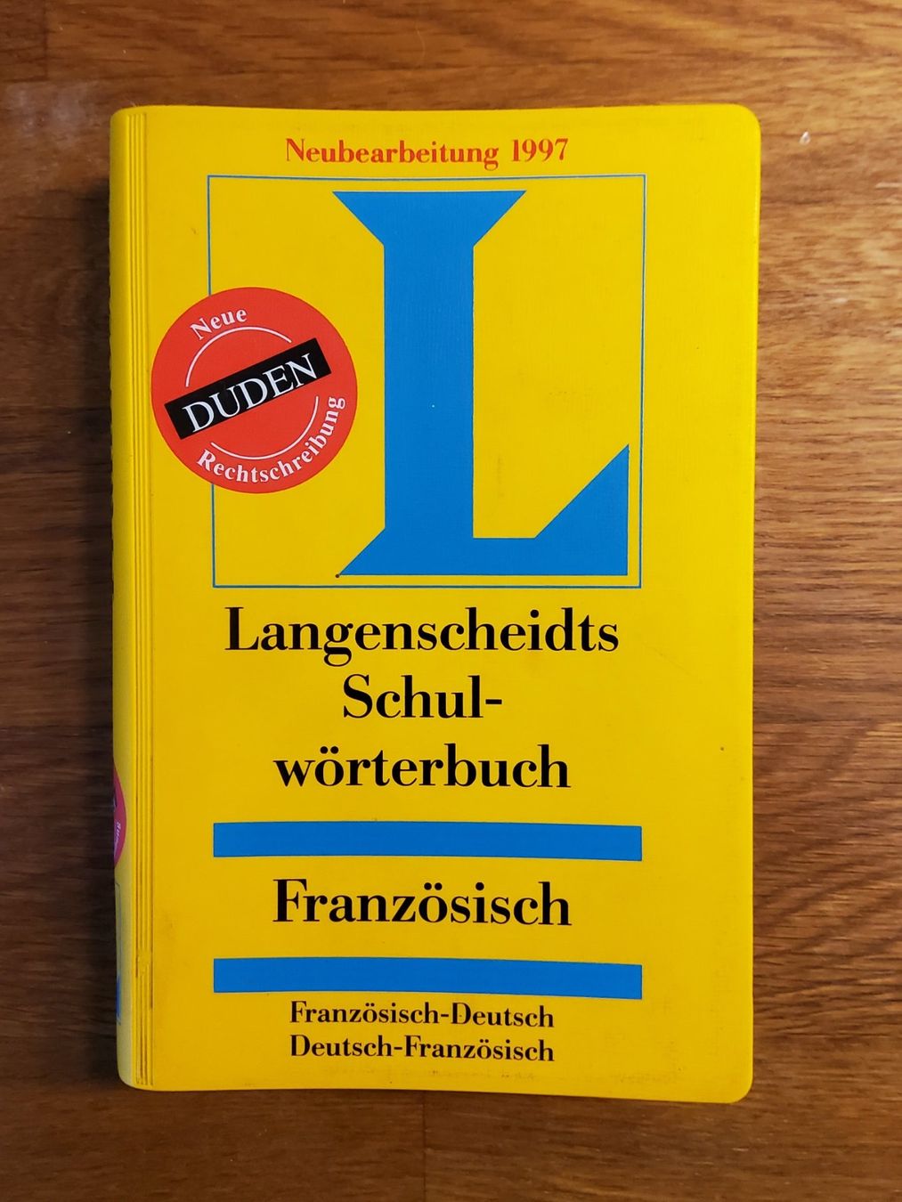 Libri: Langenscheits Schulwörterbuch "Französisch" – Usato da Bauma venduto da Sun1973