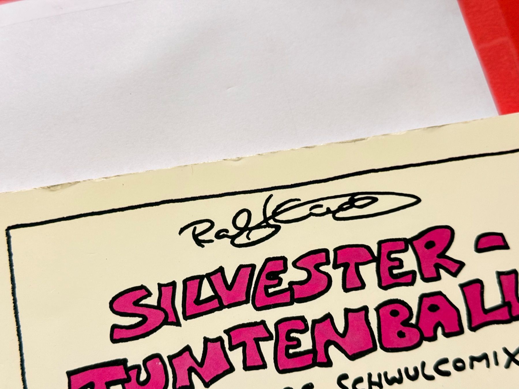 Ralf König Silvestertuntenball Comic 1991 1. Auflage! (Neu (gemäss ...