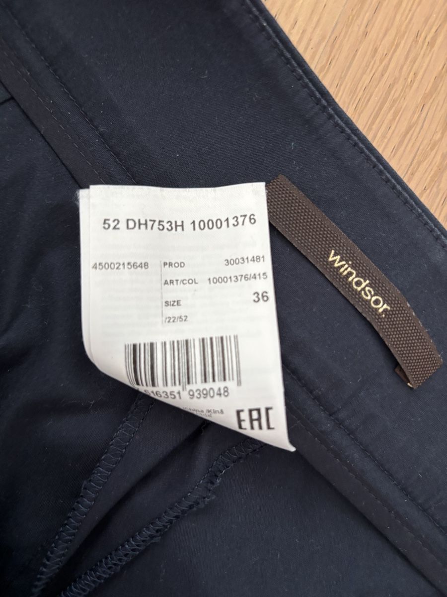 Windsor Pantalons: Windsor Hose, dunkelblau, 36 – Neuf (Voir description) à Luzern par Magda1914 2