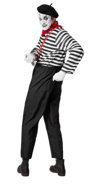 Costumi: Kostüm Clown Pantomine S – Nuovo e nell'imballaggio originale da Aarwangen venduto da to-hirschi 1
