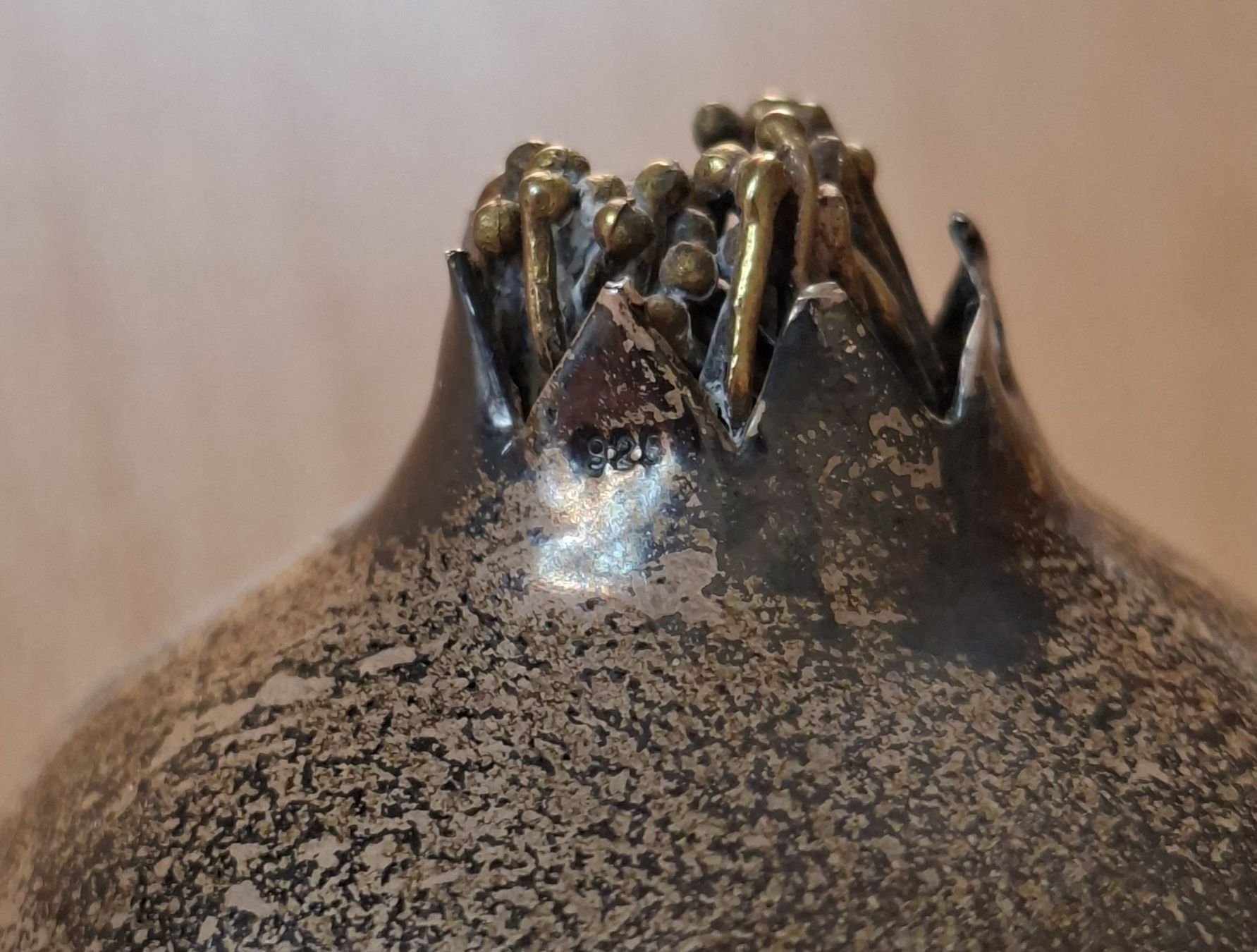 Statuette: Silber 925 "Zwiebel" / Hat ein paar Dellen – Usato da Bern venduto da chuderluri01 1