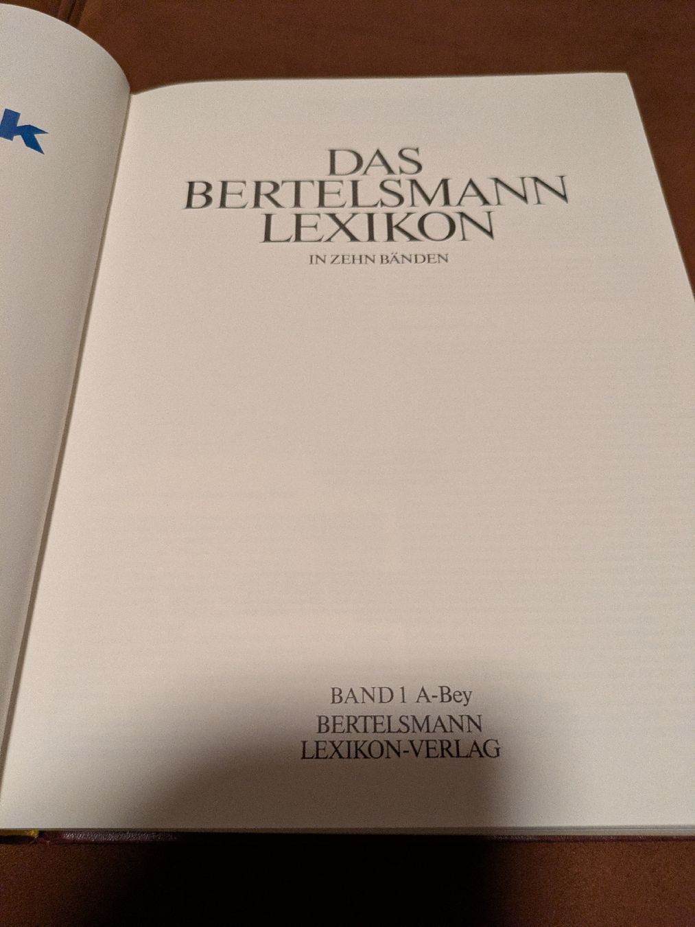 Libri: Bertelsmann Lexikon – Usato da Niederneunforn venduto da Baro6 1