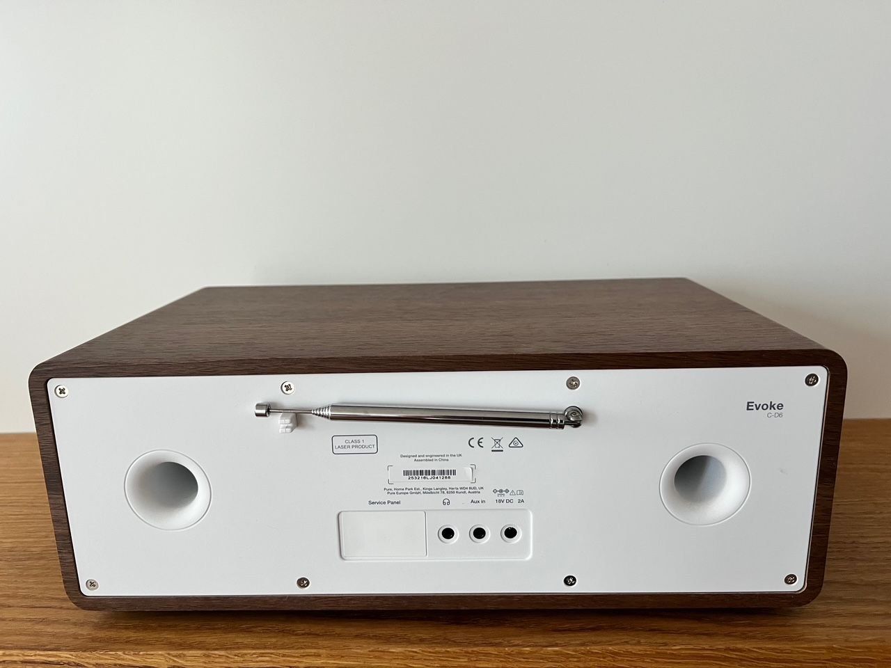 Radio: Pure DAB+ Radio Evoke C-D6 Walnut – Usato da Seuzach venduto da richimueller 1