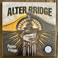 ALTER BRIDGE „Pawns & Kings“ Crystal Clear LP SIGNED INSERT