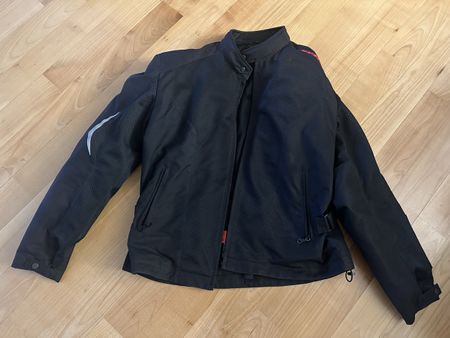 SPIDI On Track Motorradjacke – Protektoren – schwarz