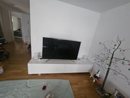 TV Möbel / Lowboard in Weiss, Modern!