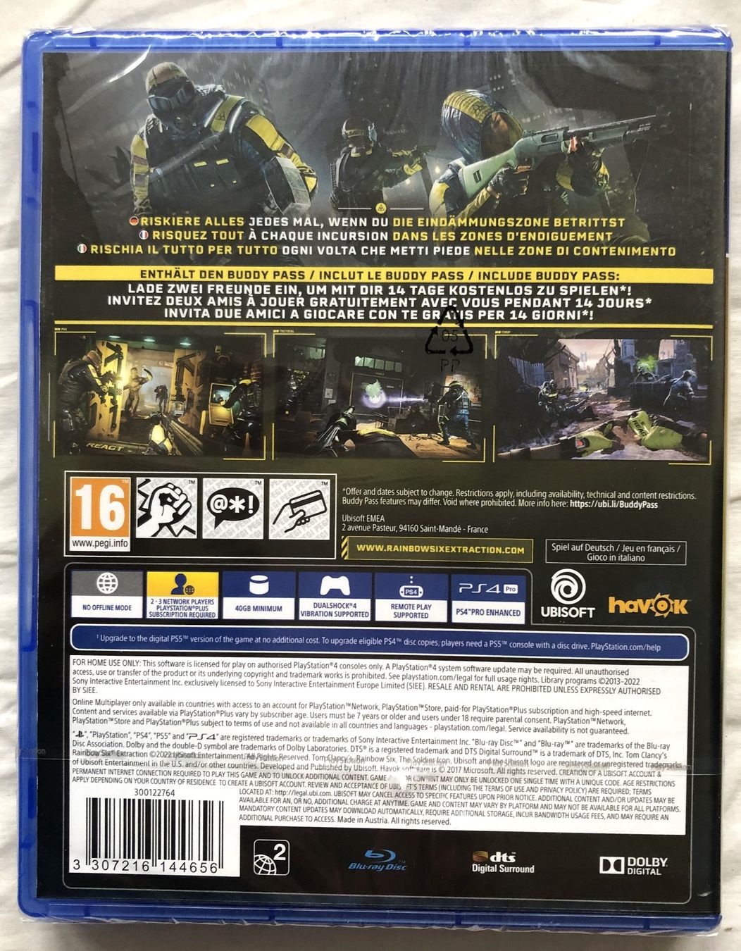 Giochi: PS4 - RAINBOX SIX: EXTRACTION - OVP – Nuovo e nell'imballaggio originale da Schaffhausen venduto da durruti 1