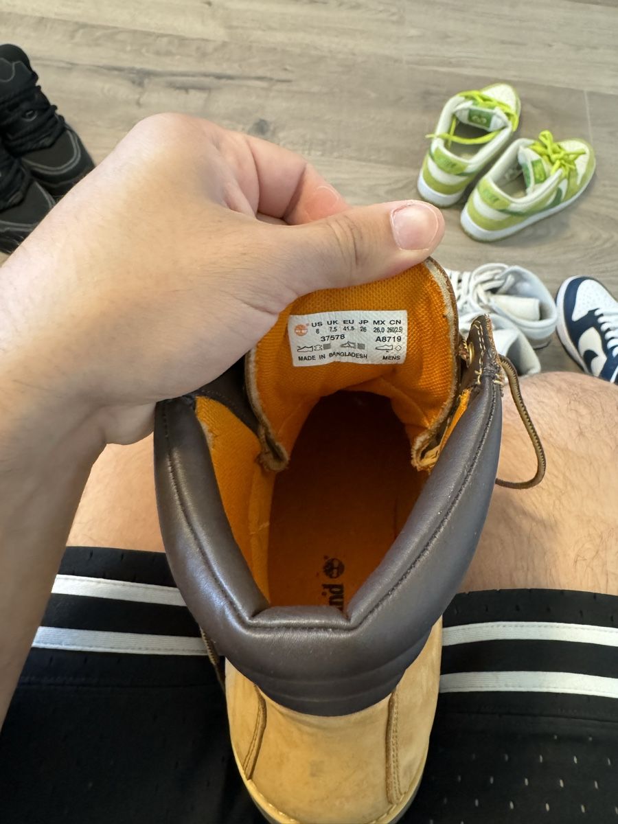 Timberland Scarpe da uomo: Timberland boots – Nuovo (secondo la descrizione) da Estavayer-Gibloux venduto da GRocha2103 3