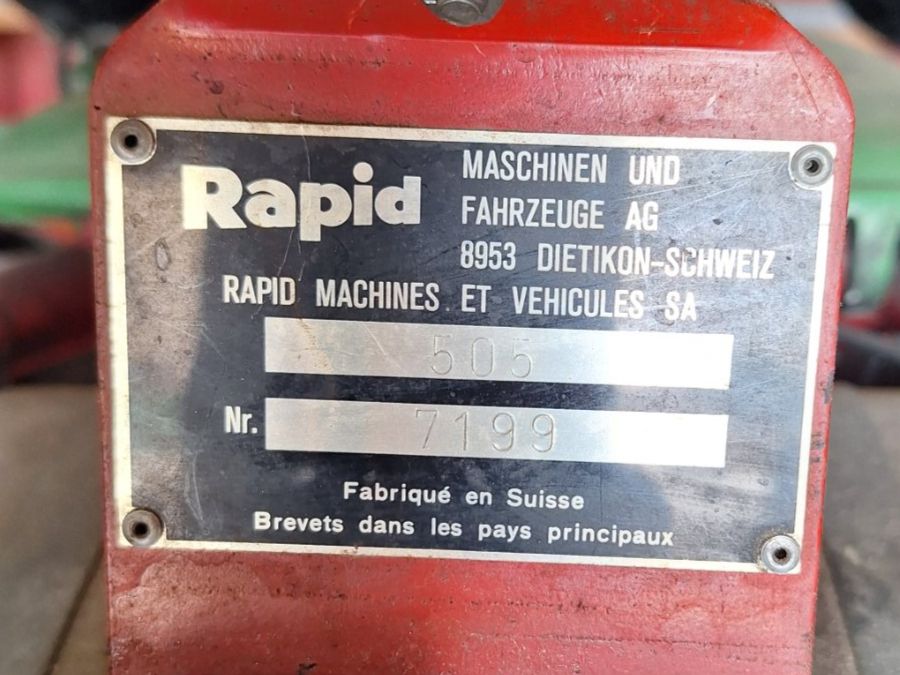 Rapid Tracteurs: Rapid 505 – D'occasion à Altnau par JOGAjoga 1