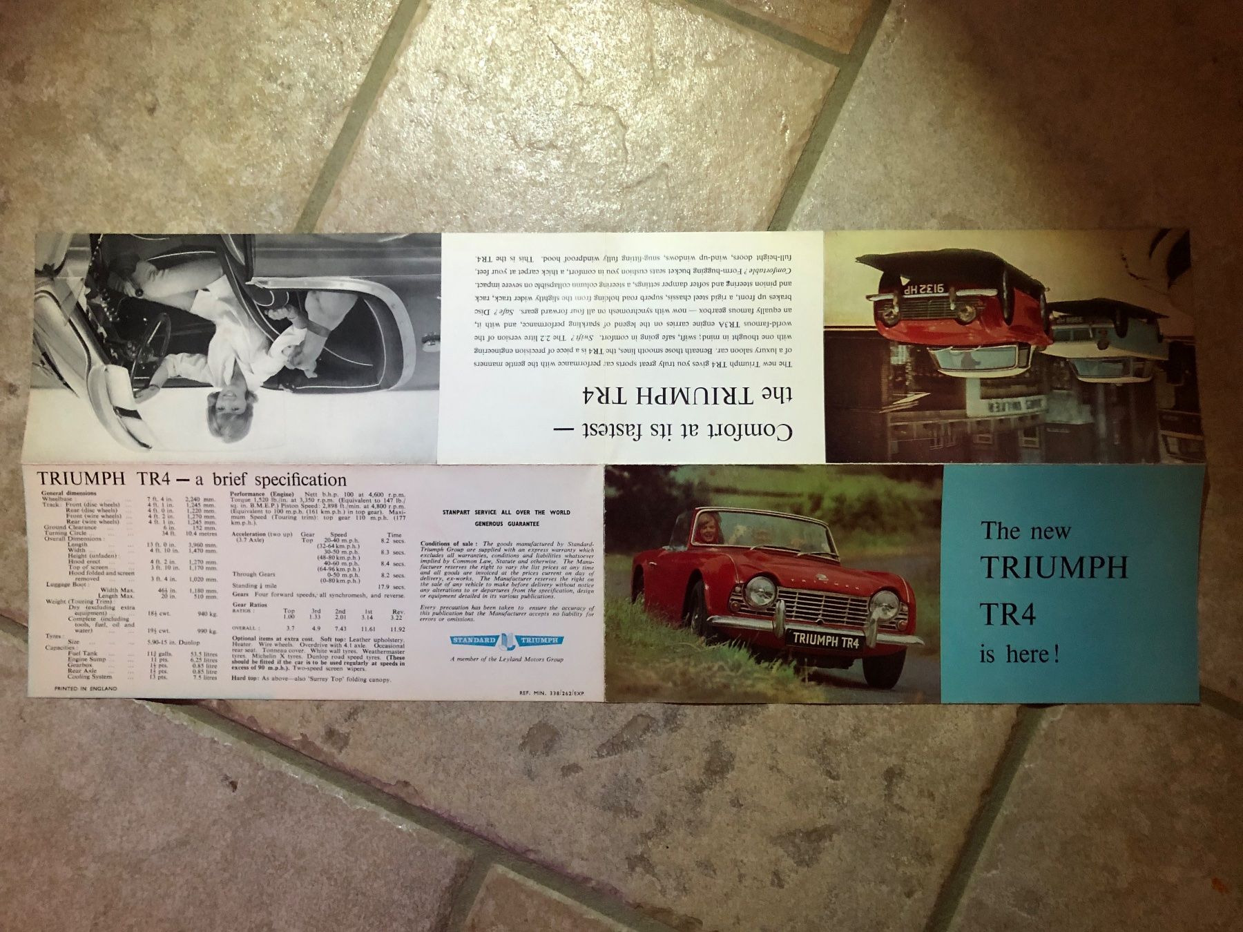 Triumph Documenti: Triumph TR4 – Usato da Morrens VD venduto da kawah2 8
