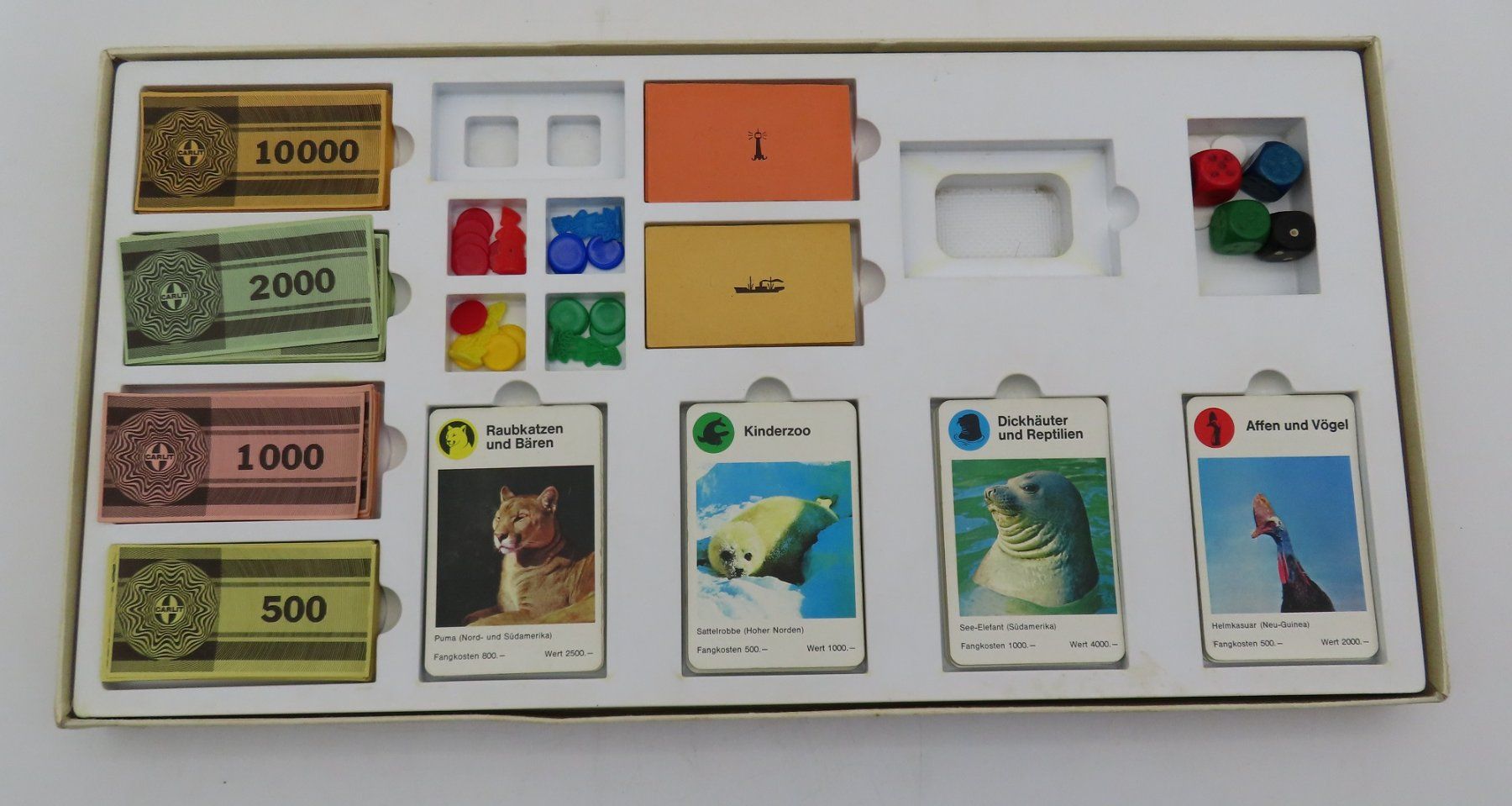 Carlit Giochi: Wildlife Brettspiel – Usato da Reinach BL venduto da WBZ-Flohmarkt 4