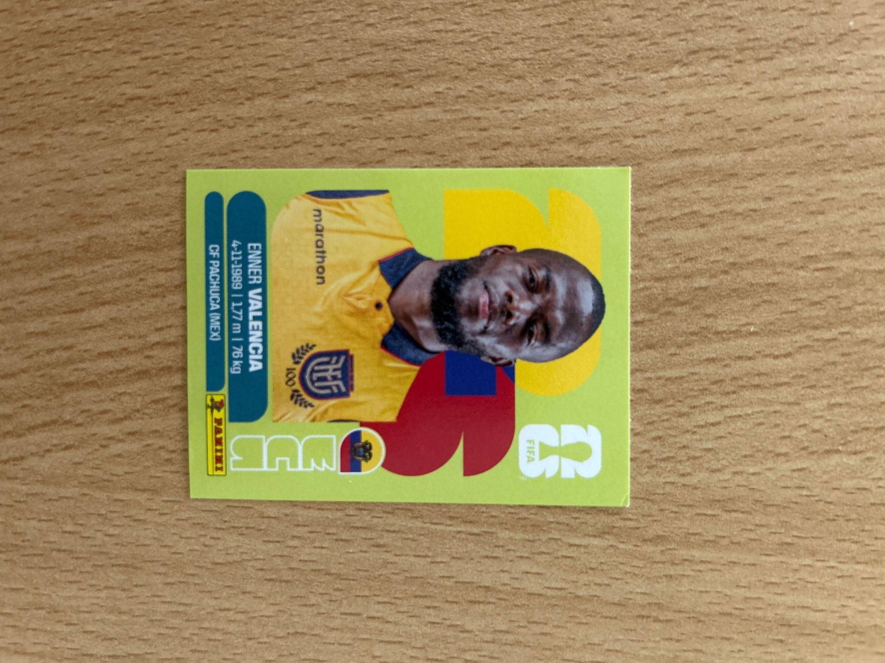 Panini Carte collezionabili: ECU 20 - Enner Valencia - Panini WM 26 – Usato da Luzern venduto da edu_f6hx