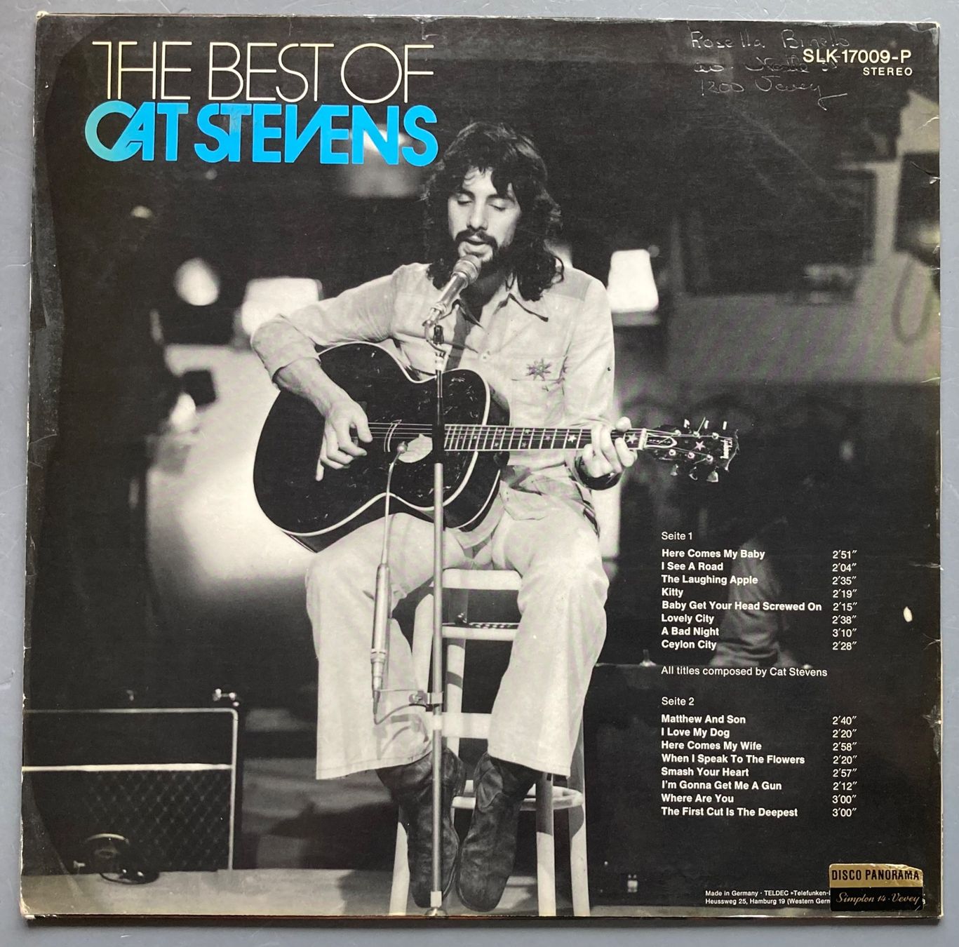 Dischi in vinile: CAT STEVENS THE BEST OF CAT STEVENS – Usato da Poliez-Pittet venduto da Newtown-Records 1