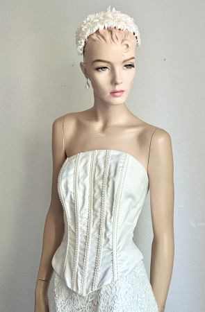 Neues Bustier/Top von Mery's Couture aus Satin Gr.40
