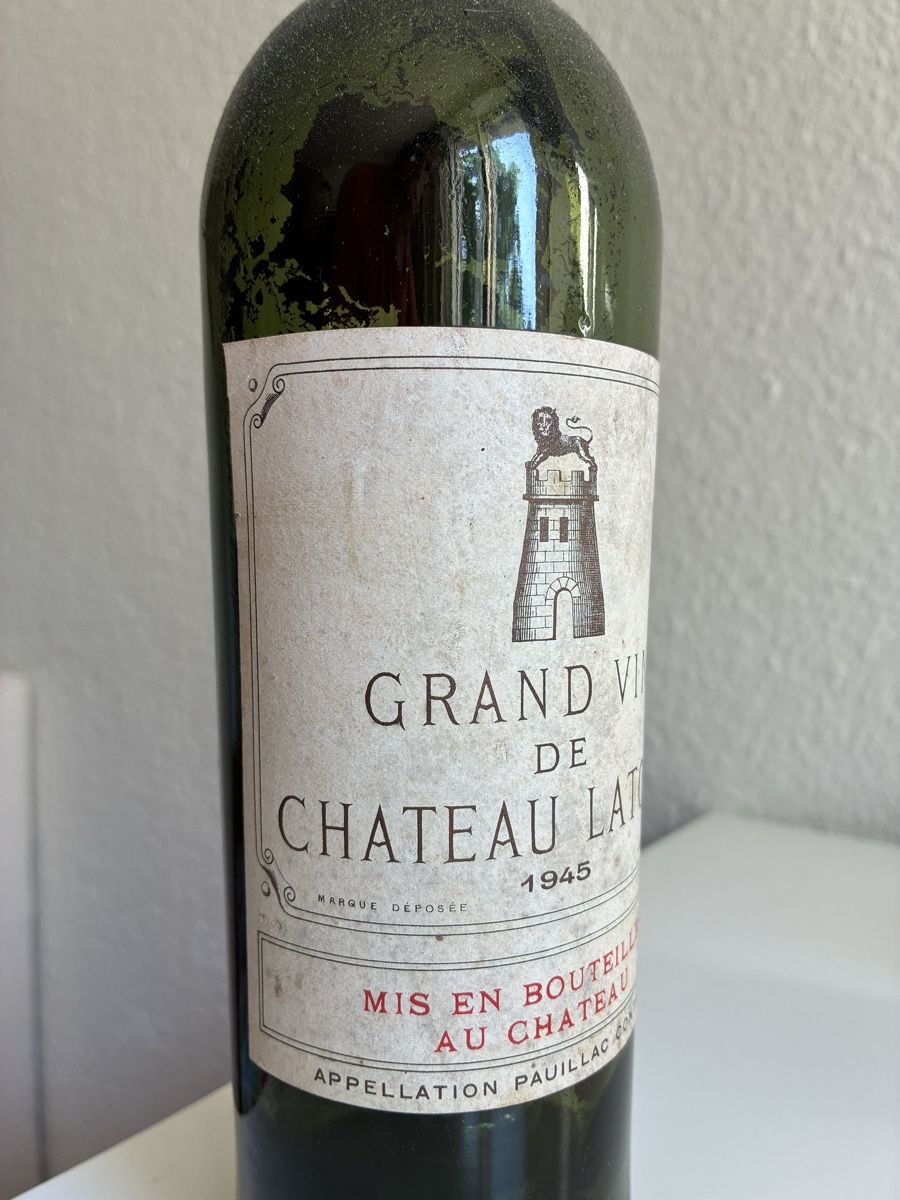 Wein: Latour 1945 (bouteille vide) – Gebraucht aus Genève von sergei12 1